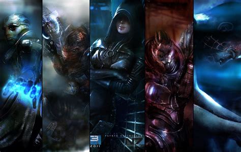 Mass Effect Characters Wallpapers - Wallpaper Cave