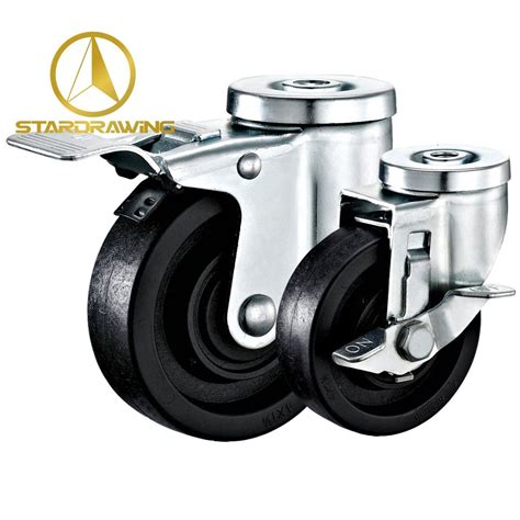 Stardrawing 3/4/5 Inch 220c Heated Wheels Castor High Temperature ...