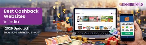 Best Cashback Websites in India for online shopping 2026 | Demandeals