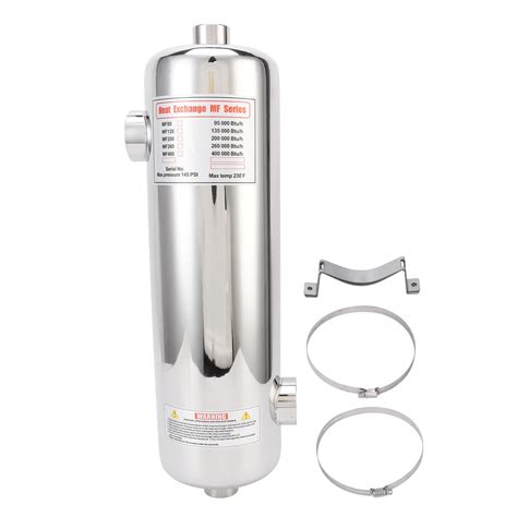 Buy Bewinner Swimming Pool Heat Exchanger - 60KW Stainless Steel SPA ...