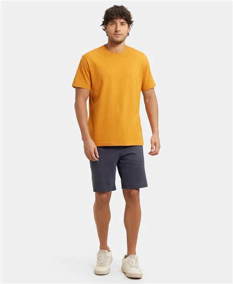 Buy Super Combed Cotton Rich Straight Fit Shorts with Side Pockets ...