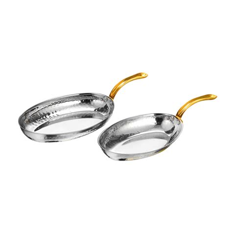 Oval Pan - Brass Handle – Hospi Solutions