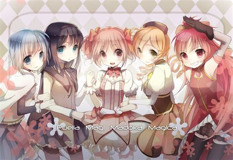 HD Wallpaper: Puella Magi Madoka Magica Characters