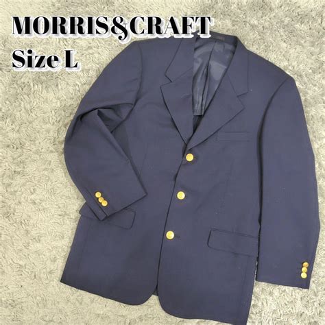 MORRIS&CRAFT ブレザー 金ボタン テーラードジャケット 日本製 - メルカリ
