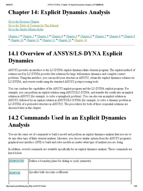 Tutorial 9 Explicit Dynamics 的图像结果