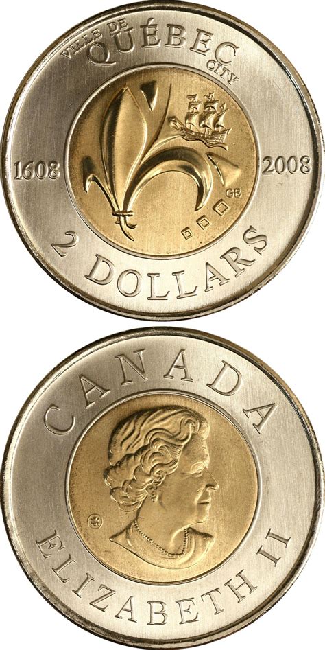 Commemorative Toonies. The 2 dollars coin series from Canada