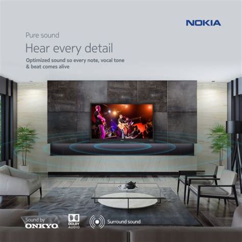 Nokia 80 cm (32 inch) HD Ready LED Smart Android TV with Sound by Onkyo ...