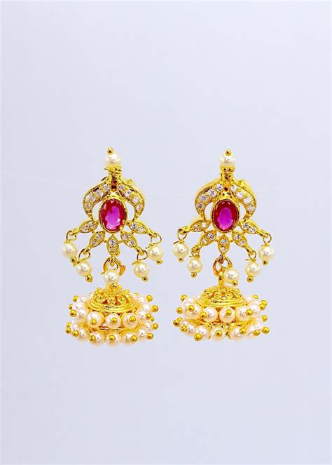 CLASSIC JHUMKI EARRINGS – Sonchafa