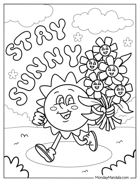 61 Summer Coloring Pages (Free PDF Printables)