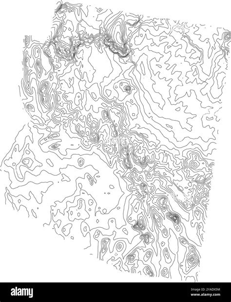 Arizona elevation map Black and White Stock Photos & Images - Alamy