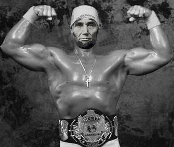 Abraham Lincoln Is In The Wrestling Hall Of Fame! See http ...
