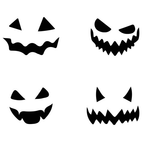 Free Printable Pumpkin Faces Templates for Fall Fun! - Printables for ...
