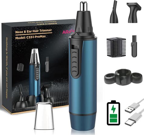 Amazon.com: AREYZIN Ear and Nose Hair Trimmer for Men and Women ...