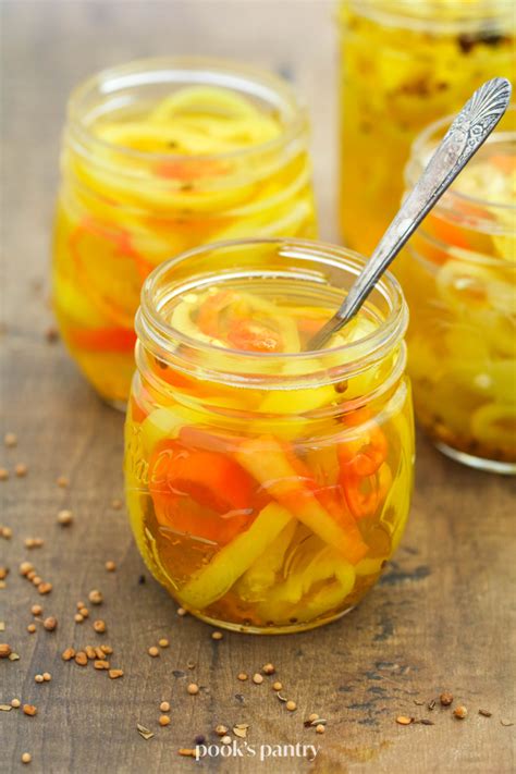 Pickled Banana Peppers Recipe So Easy Pickled Banana Peppers