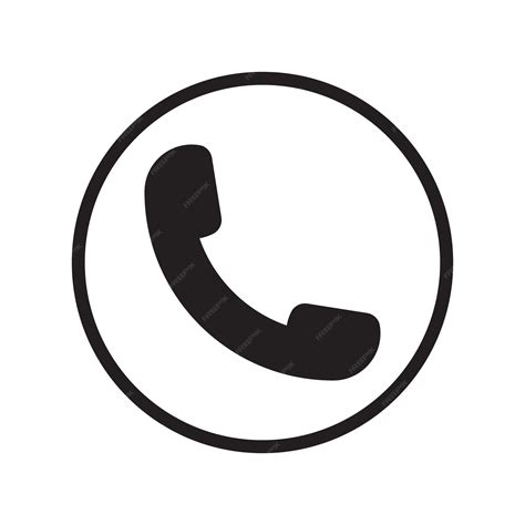 Premium Vector | Vector Call Us Now Icon Black And White Phone Call ...