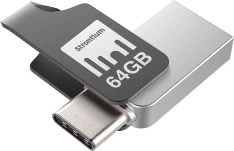 Strontium Nitro Plus 64GB Type-C USB 3.1 Flash Drive : Amazon.in ...