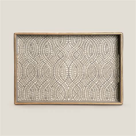 Buy Orbit Grey Emb. Serving Tray Online – Address Home