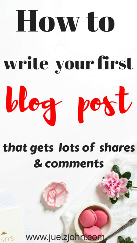 Image result for How to Write Your First Blog Post