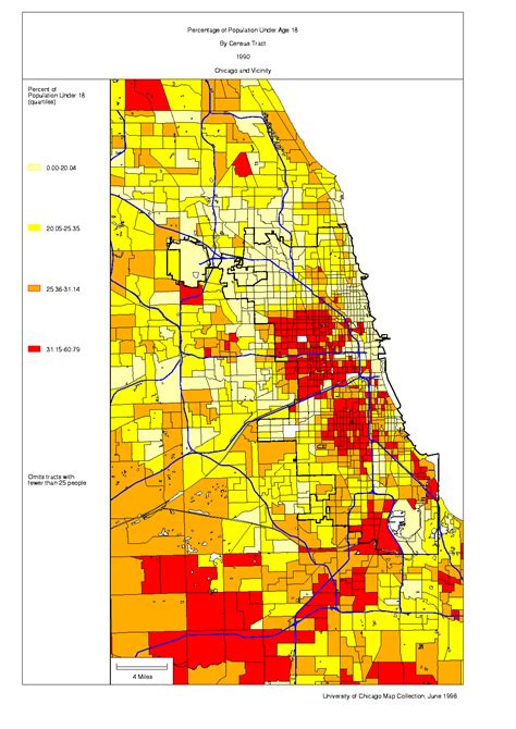 Chicago 1990 Census Maps