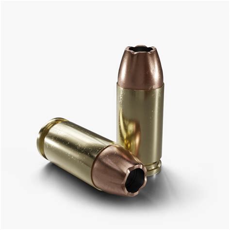 9mm Hollow Point Bullet 3D - TurboSquid 2184047