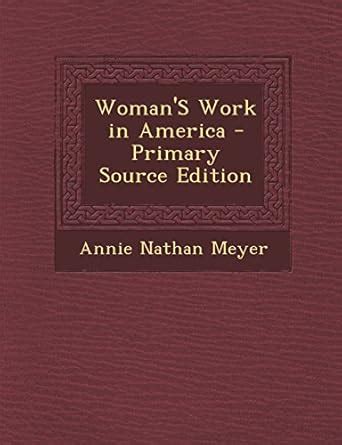Buy Woman's Work in America Book Online at Low Prices in India | Woman ...