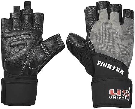 Buy USI UNIVERSAL Gym Gloves, 733F Fighter Fitness Gym Gloves For Men ...