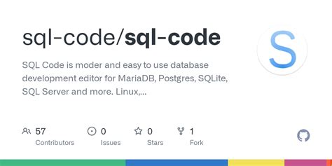 Code Soft SQL 的图像结果