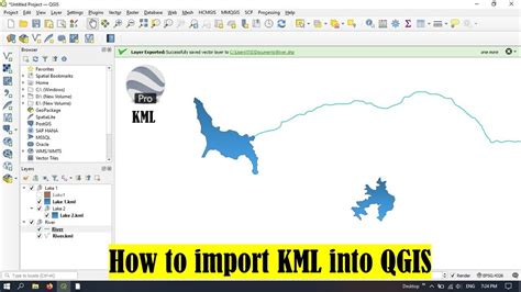QGIS Tutorials 12: How to import KML into QGIS | Beginners - YouTube