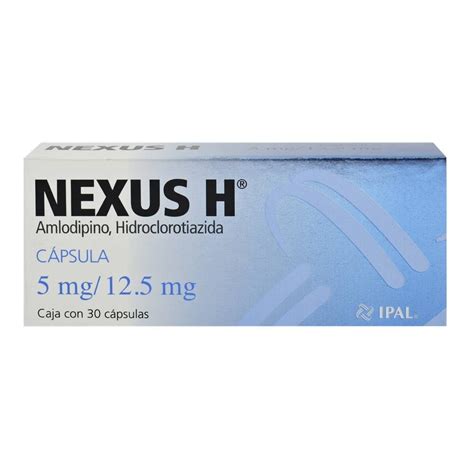 Nexus H 5 mg/12.5 mg 30 cápsulas | Walmart