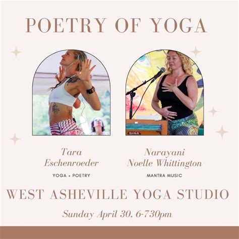 The Poetry of Yoga & Live Music w/Narayani And Tara - West Asheville Yoga