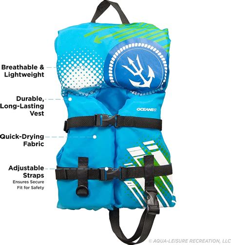 US Coast Guard Approved Infant Life Jacket 8-30 lbs – Type II PFD Flex ...