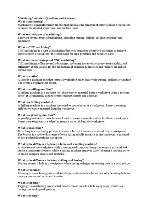 Image result for Machine Operator Interview Question