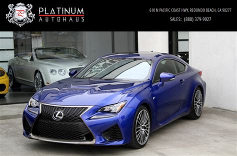 2015 Lexus RC F *** ONLY 1,100 MILES *** Stock # 000711 for sale near Redondo Beach, CA | CA ...