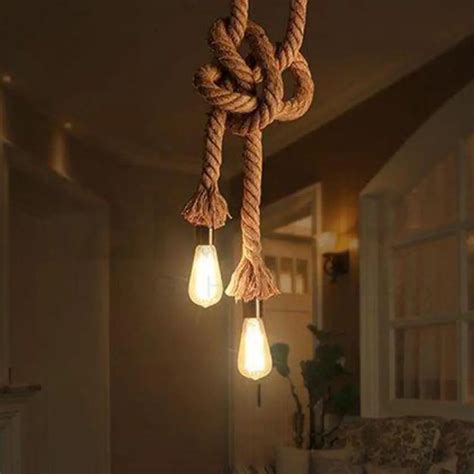 ANKUR ARLO DOUBLE ROPE HANGING LIGHT at the lowest price in India.