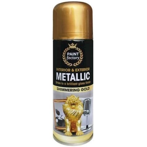 Gold Metallic Spray Paint 200ml – Sprayster