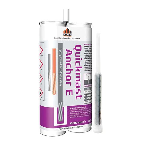 DCP Quickmast Anchor E Concrete Anchoring Epoxy - India | Ubuy