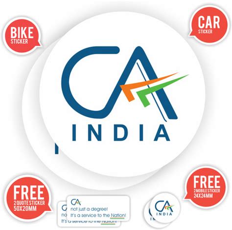 Kumawat Incorporatoin 10 inch CA Sticker & Decal for Car & Bike (Black ...