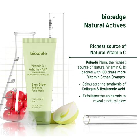 Fash Wash for Glowing Skin with Vitamin C & AHA | Biocule – biocule