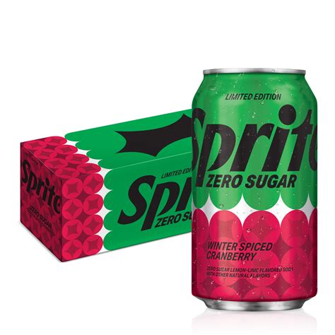 Sprite Cranberry Con Especias de Invierno, Zero Chile | Ubuy