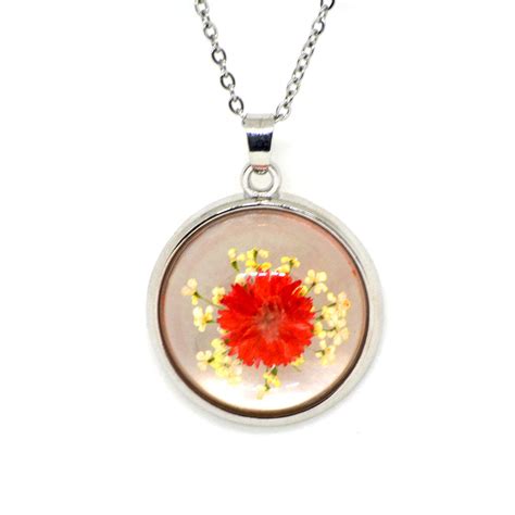 Fragrant Vigour Real Dried Flower Necklace – Botanical Energy