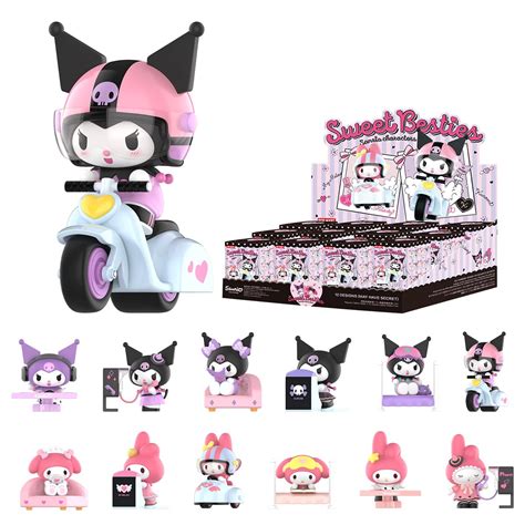 Buy POP MART Sanrio characters Sweet Besties Series Figures Collectible ...