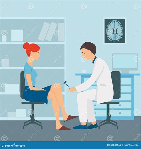 Neurologist s office. stock vector. Illustration of care - 265046566
