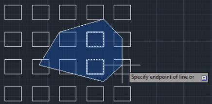 AutoCAD Array How to Select Single Object 的图像结果