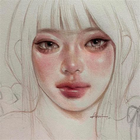 Realistic Drawings, Cool Art Drawings, Colorful Drawings, Colored ...