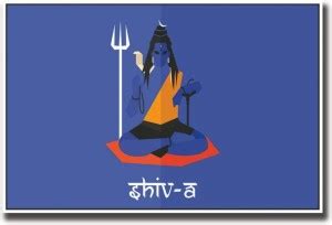 Aabhaas Shiva Wall Poster Fine Art Print - Religious posters in India ...