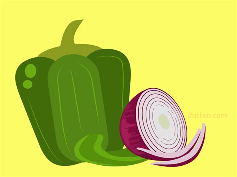 चटपटे प्याज-शिमला मिर्च के पकोड़े बनाने की रेसिपी - DusBus