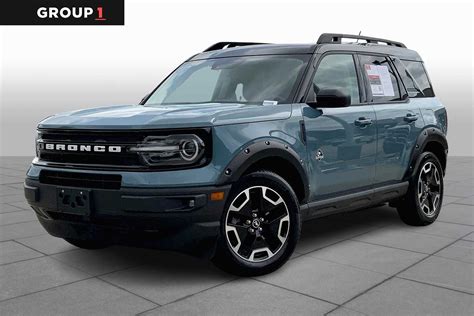 Pre-Owned 2022 Ford Bronco Sport Outer Banks Sport Utility in #NRD95090 | Jim Tidwell Ford