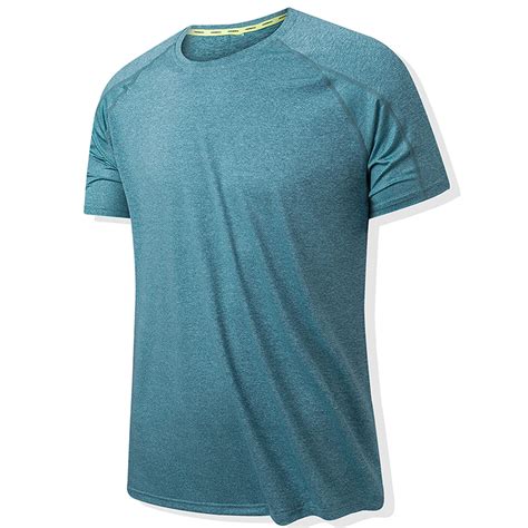 HAOTAGS Men’s Quick Dry Moisture Wicking Active Slim-fit Athletic ...