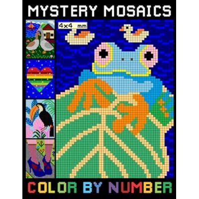 Mystery Mosaics Color By Number: Color Quest Extreme | Ubuy India