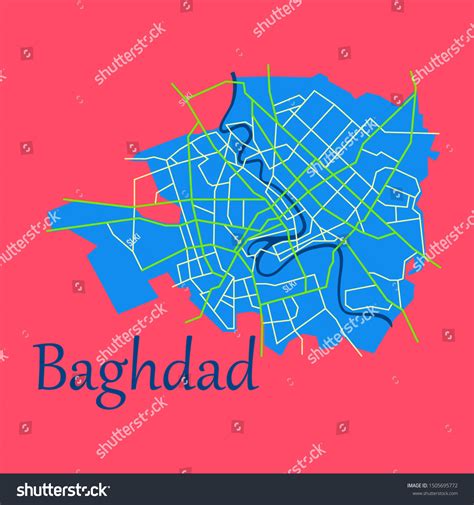 Baghdad City Map
